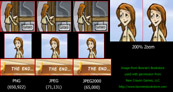 JPEG2000 vs JPEG and PNG